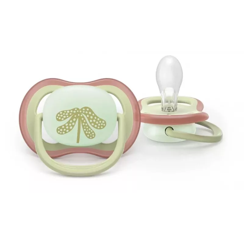 Philips Avent Ultra Air Night žindukas 6-18 mėn. Neutral, 2 vnt.