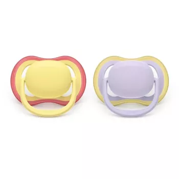 Philips Avent Ultra Air žindukas 0-6 mėn., 2 vnt., mergaitėms