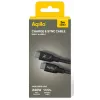 AQIILA USB-C į USB-C įkrovimo ir duomenų perdavimo kabelis, 3 m, juodas AQCBPBICB4BD881