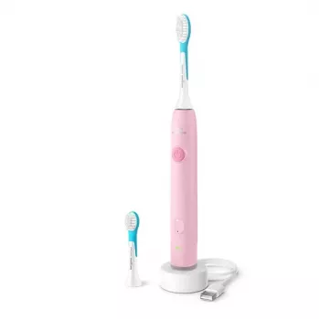 Philips Sonicare For Kids Bluetooth prijungiamas soninis elektrinis dantų šepetėlis, rožinis