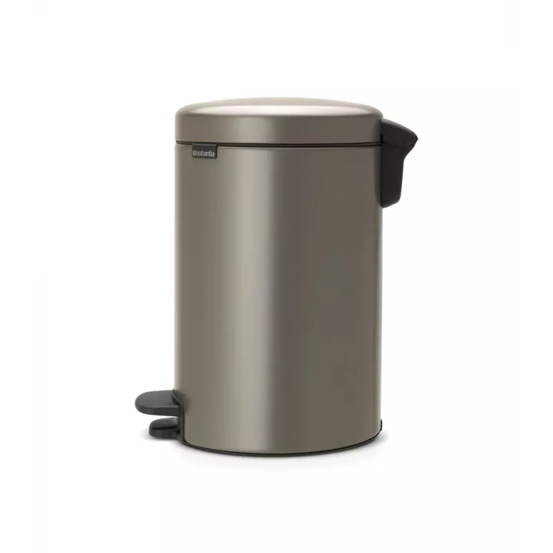 Brabantia NewIcon 12L pedalinė šiukšliadėžė, Platinum