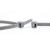 WKK pilkos poliamidinės rišamųjų juostelių rinkinys 100 x 2,5 mm, 100 vnt. (11032871)