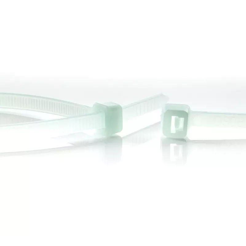 WKK 120194971 karščiui atsparus kabelių raištis 292 x 3,6 mm, natūralus (100 vnt.)