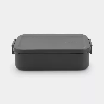 Brabantia Make & Take pietų dėžutė vidutinė tamsiai pilka 1,1 L