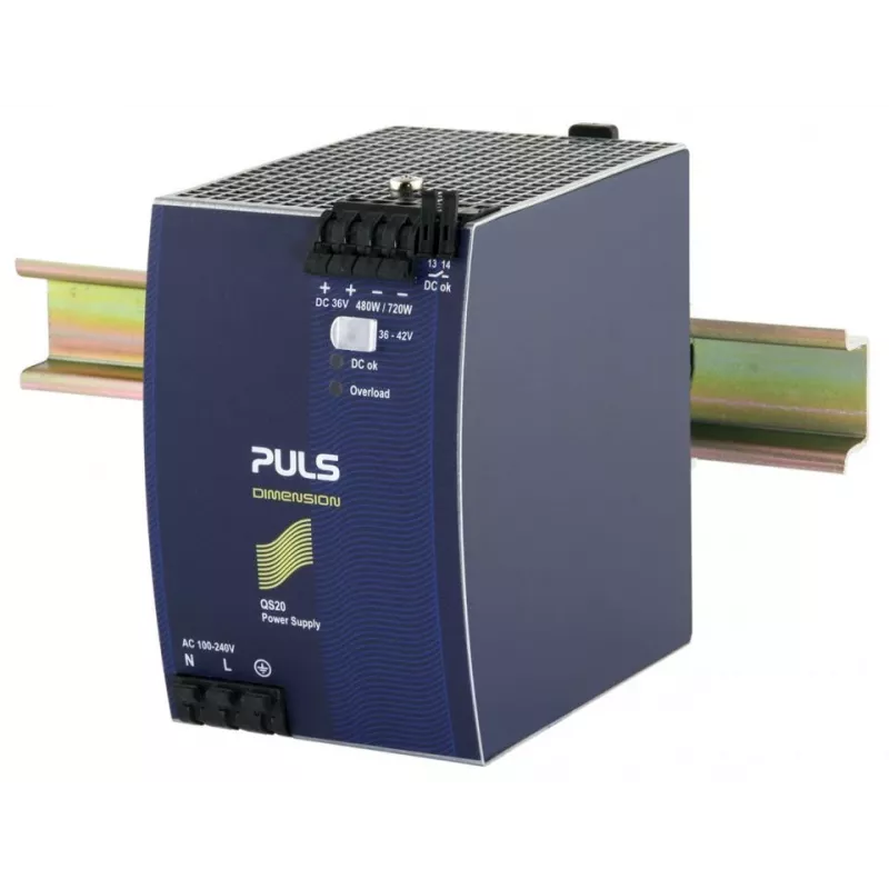PULS DIMENSION QS20.361 DIN-bėgio maitinimo šaltinis 36 V/DC 13 A 480 W