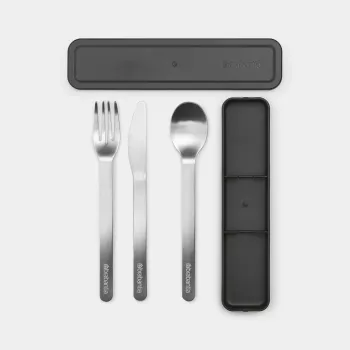 Brabantia Make & Take nešiojamas stalo įrankių rinkinys, tamsiai pilkas