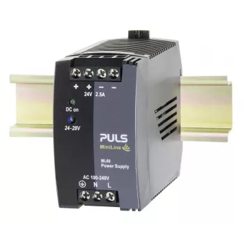 PULS MiniLine ML60.242 DIN bėgio maitinimo šaltinis 24V DC 2,5A 60W