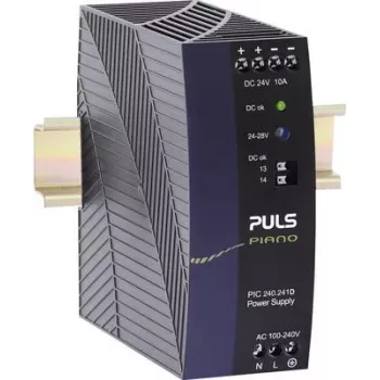 PULS Piano DIN-rail maitinimo šaltinis 24V 10A 240W PIC240.241D