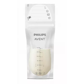 Philips AVENT motinos pieno laikymo maišeliai 180 ml, 25 vnt.