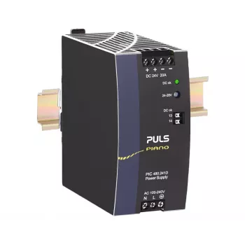 PULS PIC480.241D DIN bėgio maitinimo šaltinis 24V DC 20A 480W