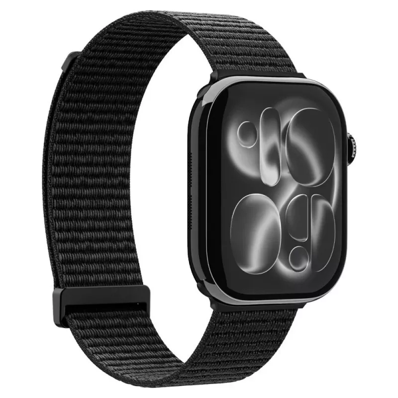Spigen WBF01 apyrankė Apple Watch 8/9/10/11/SE/Ultra (44/45/46/49 mm), juoda
