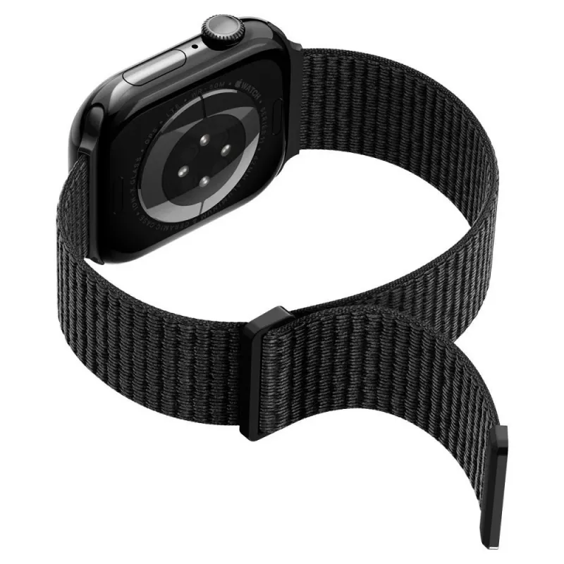 Spigen WBF01 apyrankė Apple Watch 8/9/10/11/SE/Ultra (44/45/46/49 mm), juoda