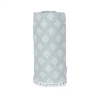 Lodger Swaddle Tribe muslininės medvilnės vystyklų antklodė 120x120 cm Ice Flow