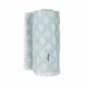 Lodger Swaddle Tribe muslininės medvilnės vystyklų antklodė 120x120 cm Ice Flow