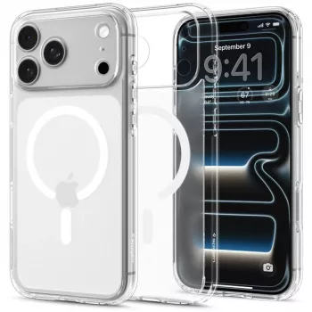 Spigen Ultra Hybrid Mag MagSafe dėklas iPhone 18 Pro / 17 Pro - Frost White