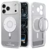 Spigen Ultra Hybrid Mag MagSafe dėklas iPhone 17 Pro / 18 Pro - sidabrinis