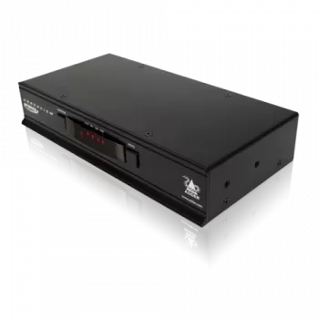 Adder ADDERView 4 PRO DVI KVM garso ir USB komutatorius - 4 prievadai, 1 vietinis naudotojas, montuojamas stove - AV4PRO-DVI-IEC