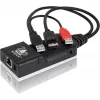 ADDER ALIF101T-DP DisplayPort KVM prailgintuvas (siųstuvas) per Cat5e/6/7 - 2560x1600, USB 2.0, audio, juodas aliuminis