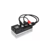 ADDER ALIF101T-DP DisplayPort KVM prailgintuvas (siųstuvas) per Cat5e/6/7 - 2560x1600, USB 2.0, audio, juodas aliuminis