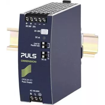 PULS CP20.241-C1 DIN bėgio maitinimo šaltinis 480 W 24 VDC 20 A