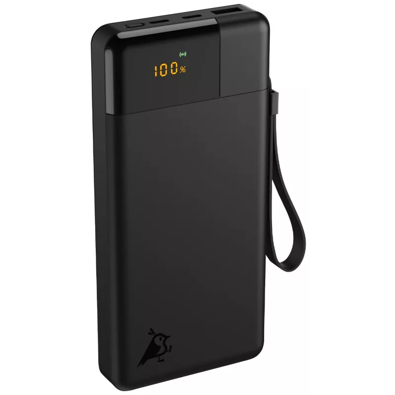 Aqiila Powerbird B20 20000 mAh išorinė baterija 20W PD ir QC juoda AQPBPBIB20BBK959