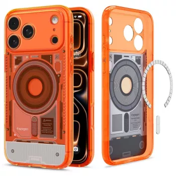 Spigen Ultra Hybrid Mag C1 dėklas iPhone 17 Pro Max / 18 Pro Max - Tangerine