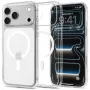 SPIGEN Ultra Hybrid MagSafe dėklas iPhone 17 Pro Max / 18 Pro Max - skaidrus/baltas