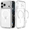 SPIGEN Ultra Hybrid MagSafe dėklas iPhone 17 Pro Max / 18 Pro Max - skaidrus/baltas