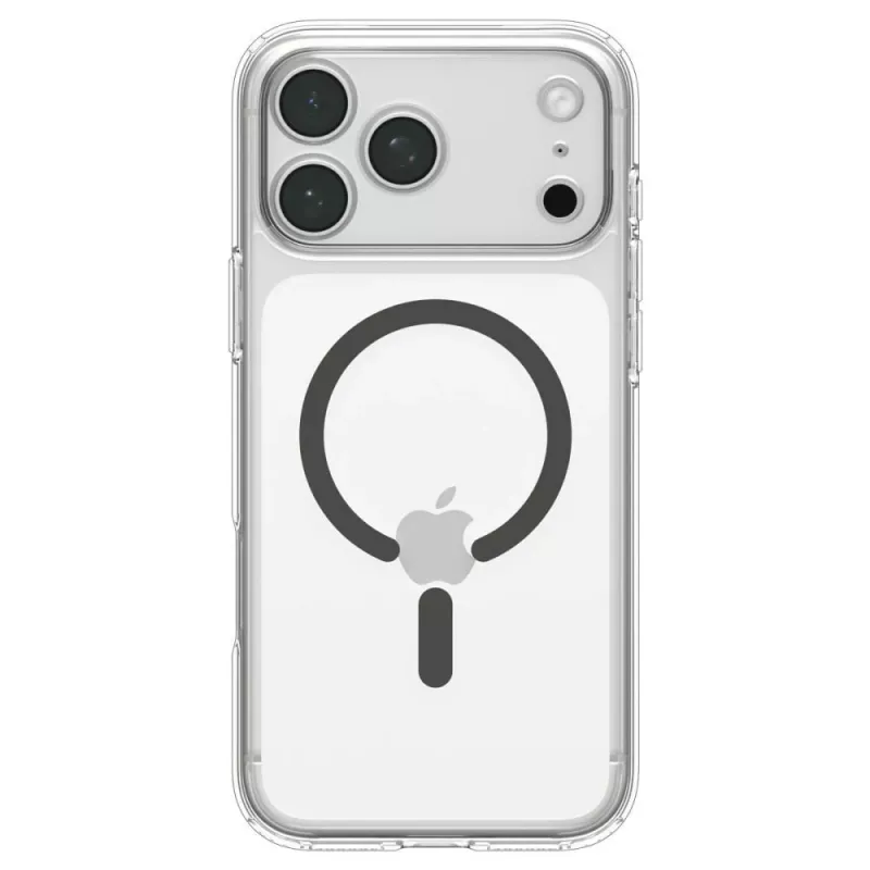 Spigen Ultra Hybrid MagSafe dėklas iPhone 17 Pro Max / 18 Pro Max - permatomas / grafito
