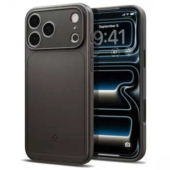 Spigen Thin Fit MagSafe dėklas iPhone 17 Pro / 18 Pro - Gunmetal