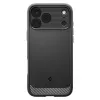 Spigen Rugged Armor Mag MagSafe dėklas iPhone 18 Pro / 17 Pro - matinis juodas