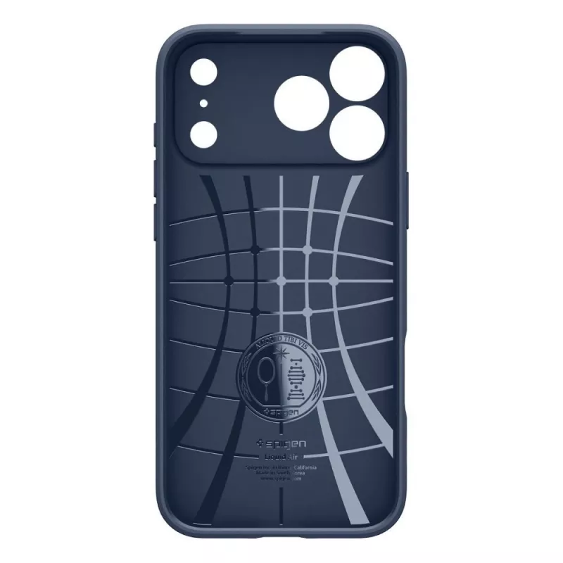 Spigen Liquid Air dėklas iPhone 18 Pro Max / 17 Pro Max - tamsiai mėlynas
