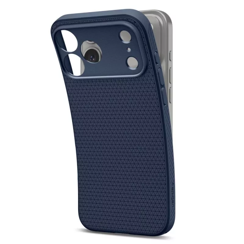 Spigen Liquid Air dėklas iPhone 18 Pro Max / 17 Pro Max - tamsiai mėlynas
