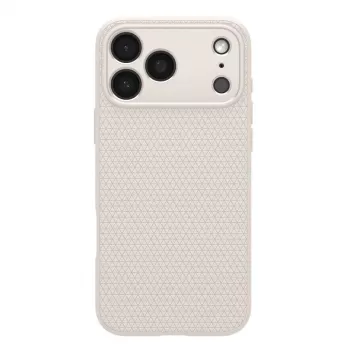 Spigen Liquid Air iPhone 17 Pro Max / 18 Pro Max dėklas Natural Titanium