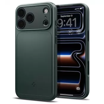 Spigen Thin Fit MagSafe dėklas iPhone 17 Pro / 18 Pro - Abyss Green