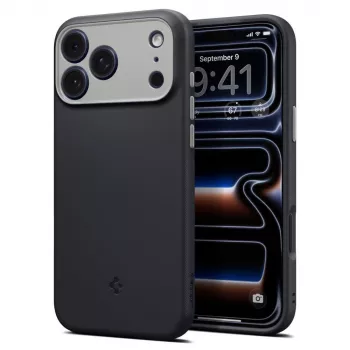 Spigen Nano Pop Mag MagSafe dėklas iPhone 18 Pro / 17 Pro - Black Sesame