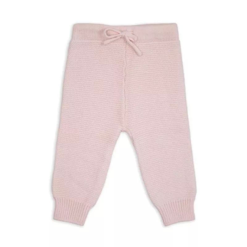 Lodger Jooger Knit Merino kūdikių kelnės, tan, 62 dydis