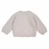 Lodger Topper Knit Merino vilnos kūdikių striukė, beržo spalvos, 56 dydis