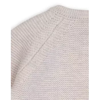 Lodger Topper Knit Merino vilnos kūdikių striukė, beržo spalvos, 56 dydis