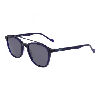 ZEISS ZS22518S-415 vyriški stačiakampiai akiniai nuo saulės, juodi/pilki, 52-20-145