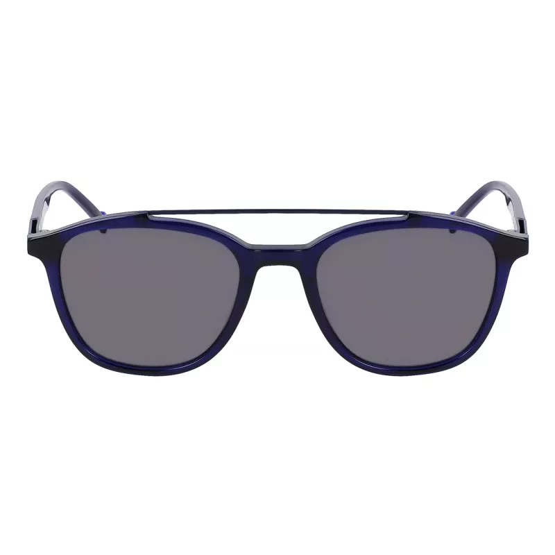 ZEISS ZS22518S-415 vyriški stačiakampiai akiniai nuo saulės, juodi/pilki, 52-20-145