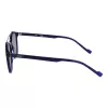 ZEISS ZS22518S-415 vyriški stačiakampiai akiniai nuo saulės, juodi/pilki, 52-20-145