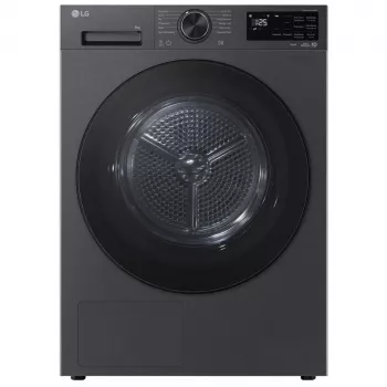 LG RT80X7B 8 kg šilumos siurblio džiovintuvas su AI Dry, A+++, LED jutiklinis ekranas, Wi-Fi