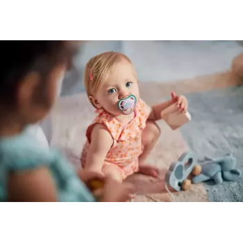Philips Avent Ultra Air Deco žindukas 0–6 mėn., mergaitėms, 1 vnt.