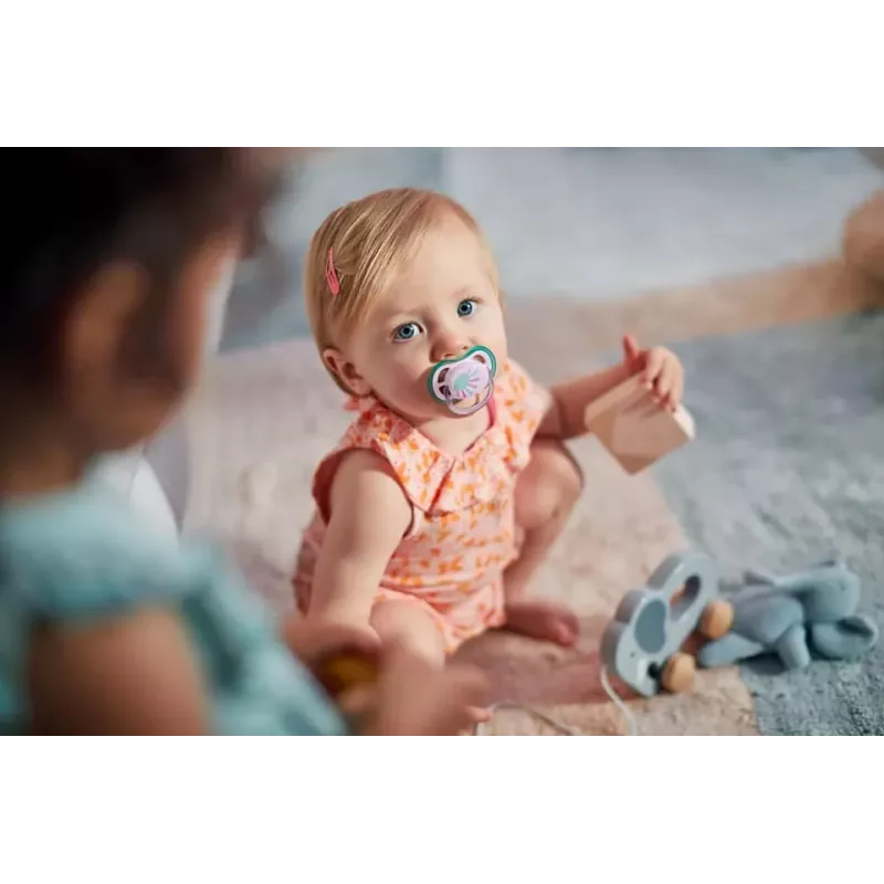 Philips Avent Ultra Air Deco žindukas 0–6 mėn., mergaitėms, 1 vnt.