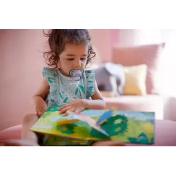 Philips AVENT Ultra Air Deco žindukas Jūrų arkliukas 6-18 mėn. mergaitėms, 1 vnt.