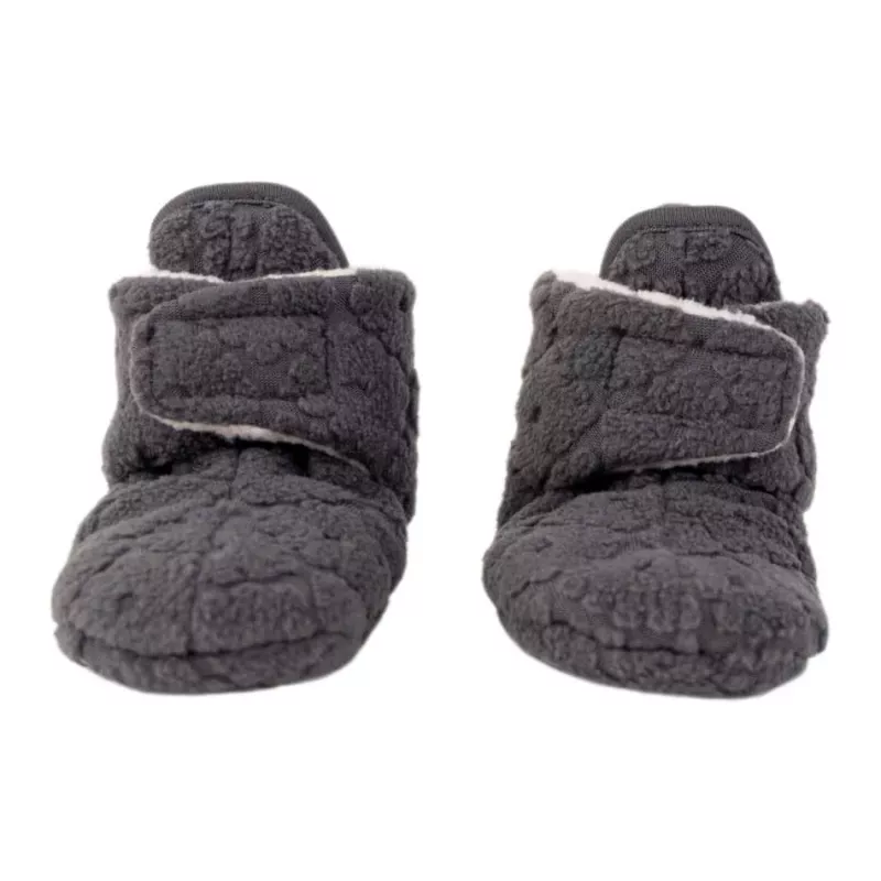 Lodger Slipper Folklore Fleece kūdikių šlepetės, 12-18 mėn., Pigeon