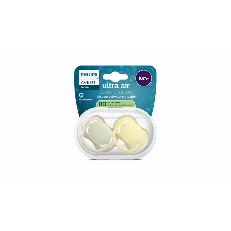 Philips Avent Ultra Air žindukas 18+ mėn., 2 vnt. rinkinys, neutralus