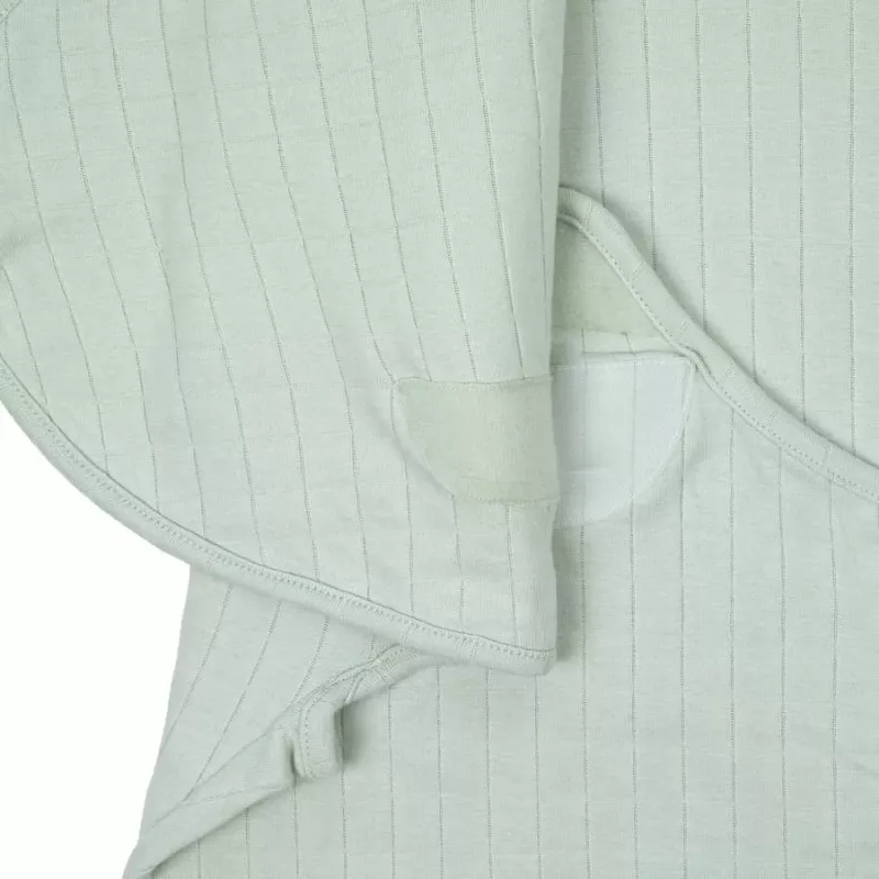Lodger Bundler Solid Cotton kūdikio vystyklavimo įklotėlis, mėtų spalvos