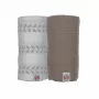 Lodger Swaddler Solid Matcha medvilninis muslino vystyklas, Birch/Buffalo, 110x110 cm, 2 vnt.